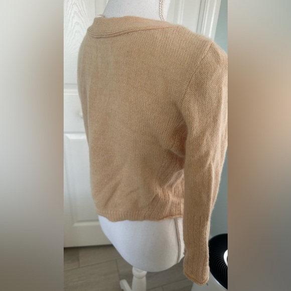 Free People Blush Stud Lace Sequin Knit Cardigan - Picture 6 of 13